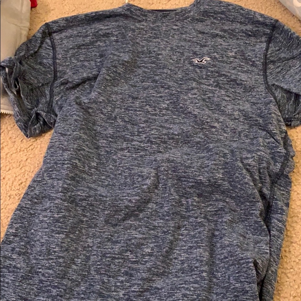 Blue Hollister shirt